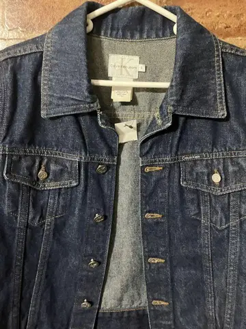 Calvin Klein 다크 데님 자켓 S 사이즈