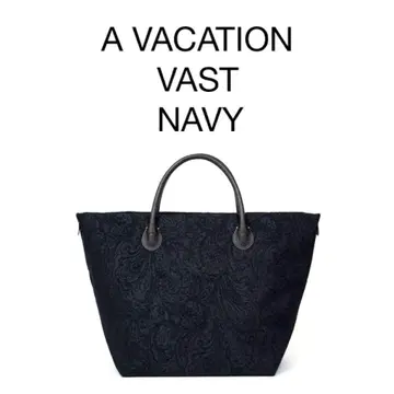 택 포함 A VACATION VAST 페이즐리 토트백 백