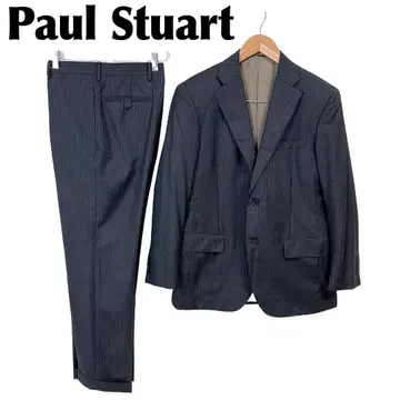 새상품급 Paul Stuart 수트 셋업 스트라이프 그레이