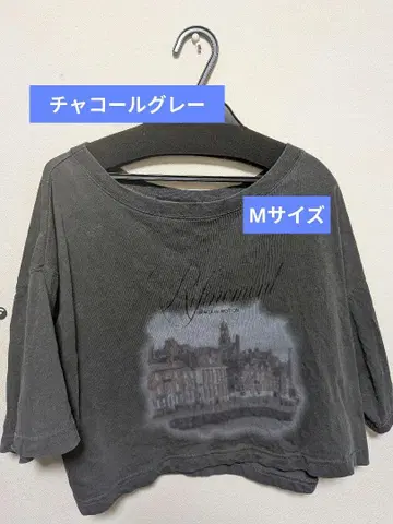 JEANASIS landscape 보트넥 프린트 TEE/492482