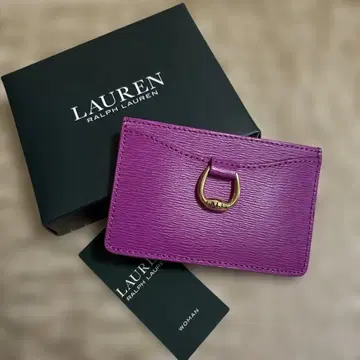 [미사용 새상품] LAUREN RALPH LAUREN 가죽 패스 케이스