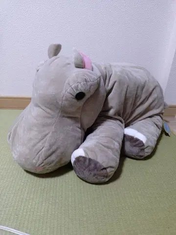 흐느적거리는 하마 봉제 인형 하마 흐느적 BIG