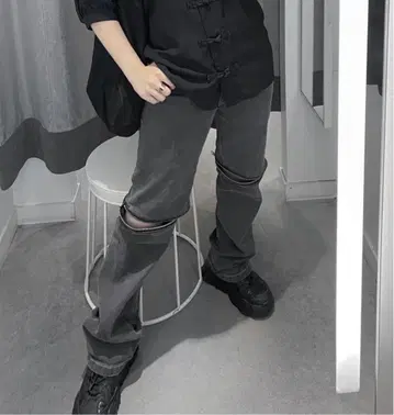GIBOUS DESIGN JEANS L 사이즈