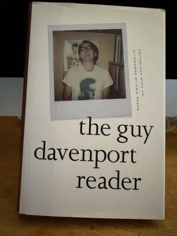the guy davenport reader