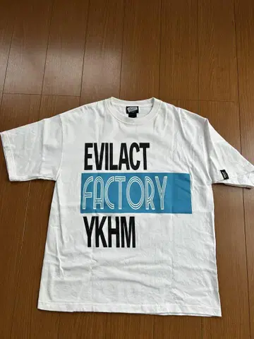 Evilact Factory 화이트 T셔츠 L