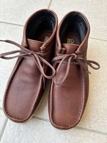 CLARKS Wallabee Boots GTX 브리티쉬 탄 UK7