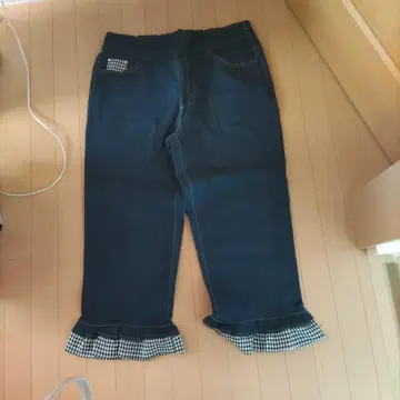 퀸티 7부 기장 바지