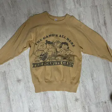 THE PEANUTS GANG 트레이닝복 L 사이즈 베이지