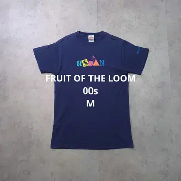 00s usdan 음표 티셔츠 M 네이비