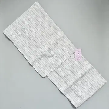 [시지라 화이트] 면마 유카타 단품 시지라 직조