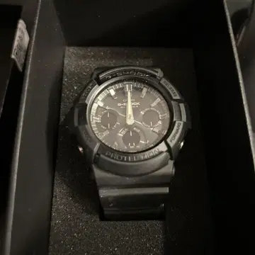 G-SHOCK 블랙 스포츠 워치