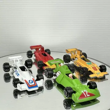 레어 빈티지 야트민 미니카 포뮬러1 레이스카 4대 세트