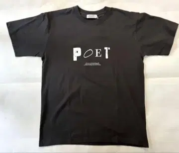 미사용 새상품 POET MEETS DUBWISE / Logo Tee