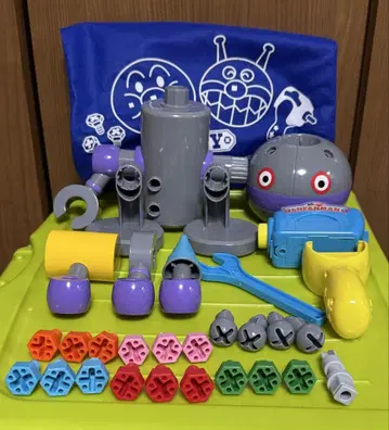 호빵맨 조립 DIY 움직인다! 빙글빙글 짤랑이