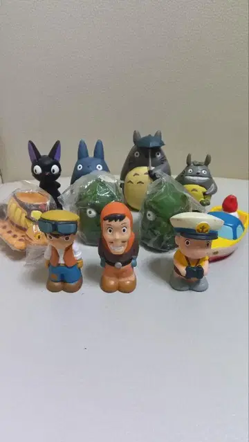 스튜디오 지브리 손가락 인형 묶음 판매 천공의 성 라퓨타