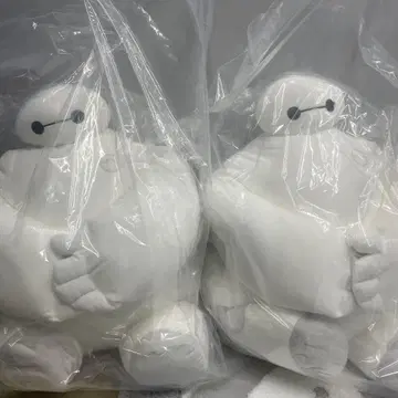 베이맥스 봉제인형 2개 세트
