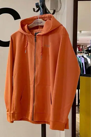U.S.BOARDER Zip 후드티 Orange 오렌지 주황색