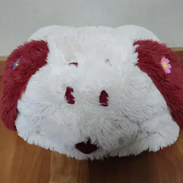 강아지 얼굴 쿠션 푹신푹신