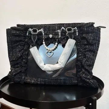 Ank Rouge 앙크루즈 확실한 팬서비스 마법의 주문 트위드 Bag
