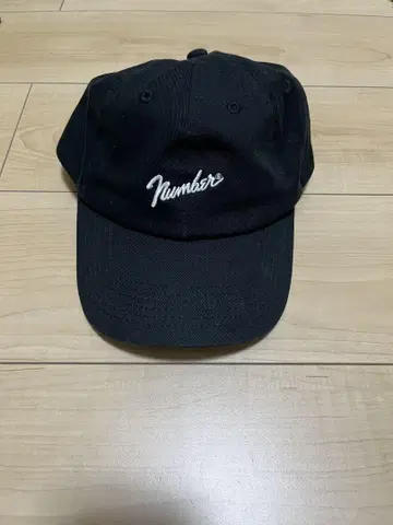 넘버나인 캡 블랙