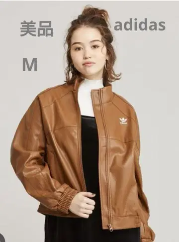 [새상품급] 아디다스 오리지널 가죽 자켓 M