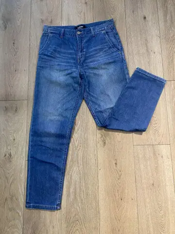Le Denim 블루 스트레이트 데님