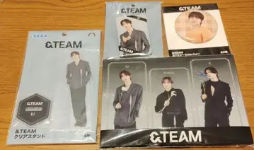 &TEAM EJ 세가 프라이즈 아크릴 스탠드 캔배지