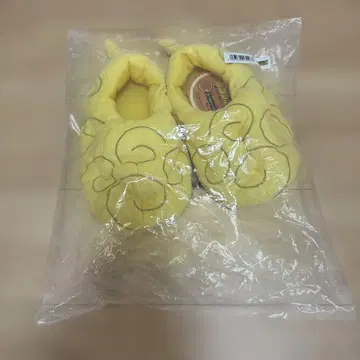 미사용 새상품 드래곤볼 제일복권 룸슈즈 M 사이즈
