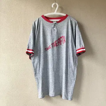 70년대 80년대 vintage 티셔츠 칼리지 헨리넥 US 구제 의류