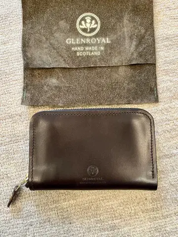 [새상품] GLENROYAL 글렌로얄 아코디언 주름식 지갑 (3실 타입)