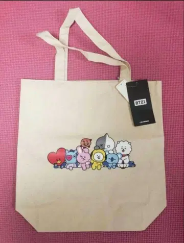 [미사용 새상품] BTS BT21 토트백