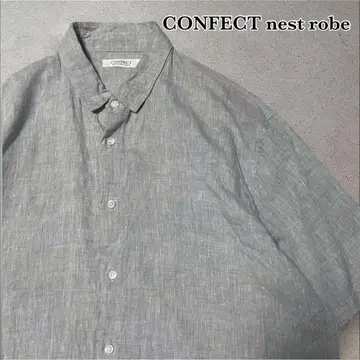 새상품급 CONFECT Hardmans Linen Wide Shirt 3