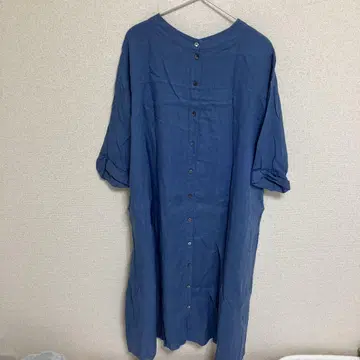 nest robe 7부 소매 셔츠 원피스