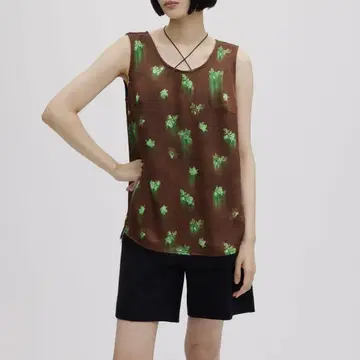CLARA SATIN TANK TOP / AMERI