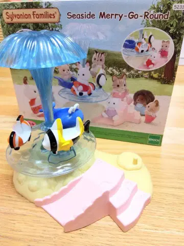 [중고] 실바니안 패밀리 회전목마 해외판