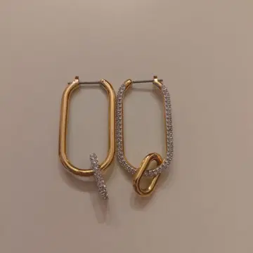 SWAROVSKI 후프 귀걸이