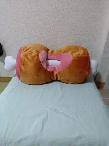 뼈 고기 쿠션 고기 쿠션 뼈 봉제인형