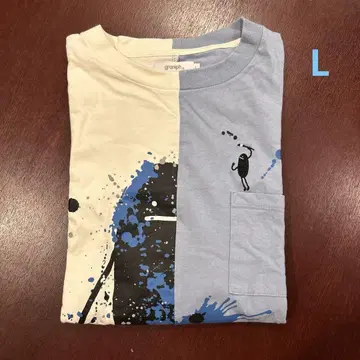 graniph 섀도우 티셔츠 사이즈 L