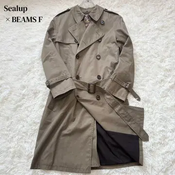 새상품급 Sealup x BEAMS F 별주 트렌치 코트 46 이탈리아제