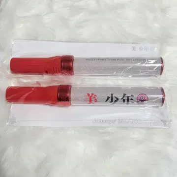 미 소년 응원봉 2개 세트 보라색 대응