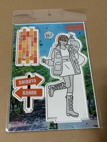 러브라이브 니지가사키 산책은 계절을 담아 시부야 카논 아크릴 스탠드