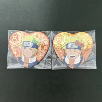 NARUTO 나루토 하트 캔뱃지 우즈마키 나루토 산리오 캔뱃지