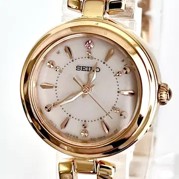 세이코 SEIKO 여성용 손목시계 작동 전파 솔라  s2164