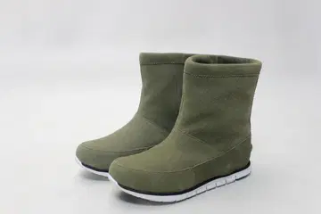새상품 워터 마사지 에코 퍼 숏부츠 (23cm)/52