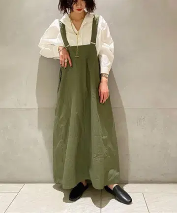 77circa 별주 와이드 스노우 카모플라쥬 스커트