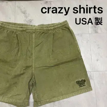 crazy shirts USA 제 하프 팬츠 숏팬츠 빈티지