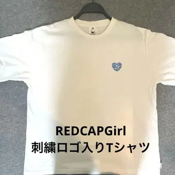 RED CAP GIRL 반팔 티셔츠 화이트