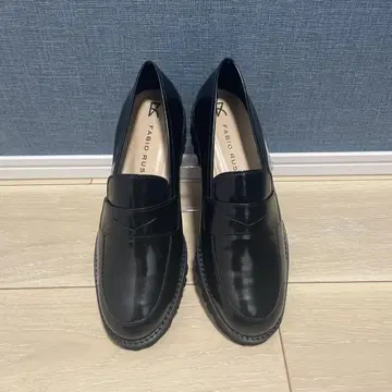 [미사용 새상품] FABIO RUSCONI 로퍼 탱크 22.5cm