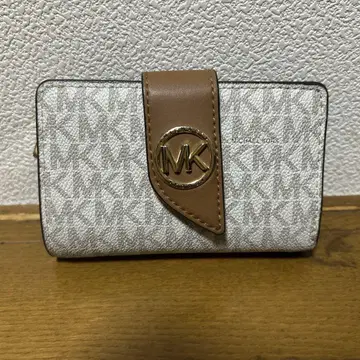 Michael Kors 반지갑 베이지/브라운