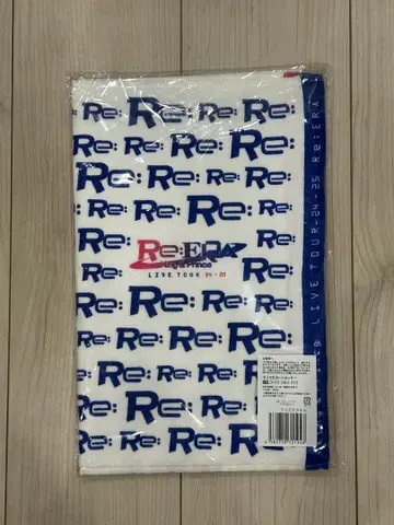 Re: ERA King & Prince 리에라 페이스 타월